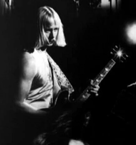 Kerry Livgren of Kansas in a 1976 publicity photo